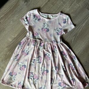 Disney Pink and Purple Casual Sundress